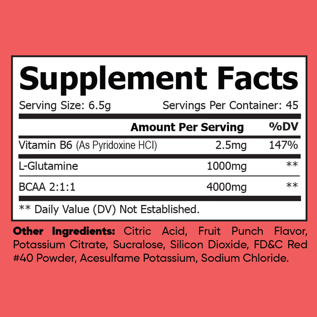 BCAA Shock Powder | Fruit Punch