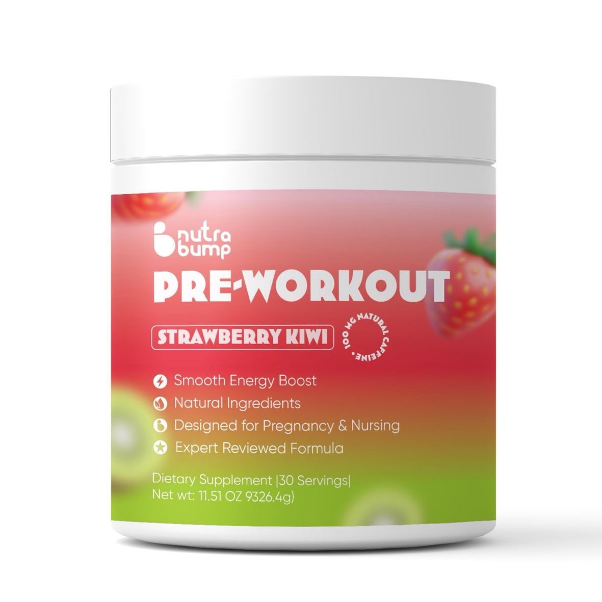 Pregnancy & Nursing Pre Workout & Energy Supplement