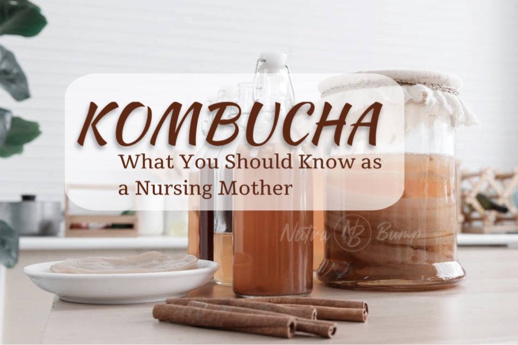 Can You Drink Kombucha while Breastfeeding? - NutraBump Nutrition breastfeeding health, kombucha, nutrabump, probiotics