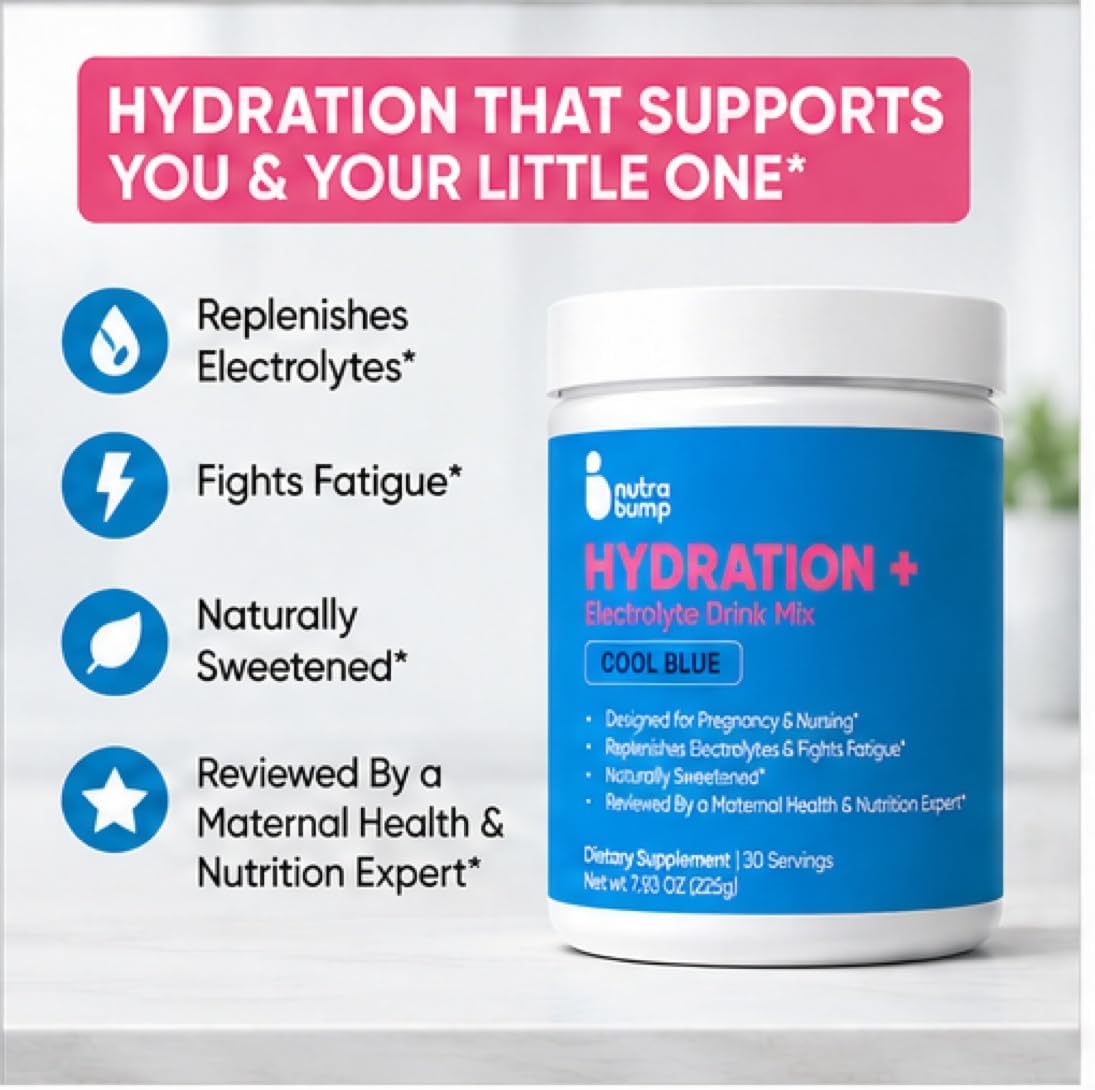 Hydration+ Electrolyte Drink Mix, Cool Blue