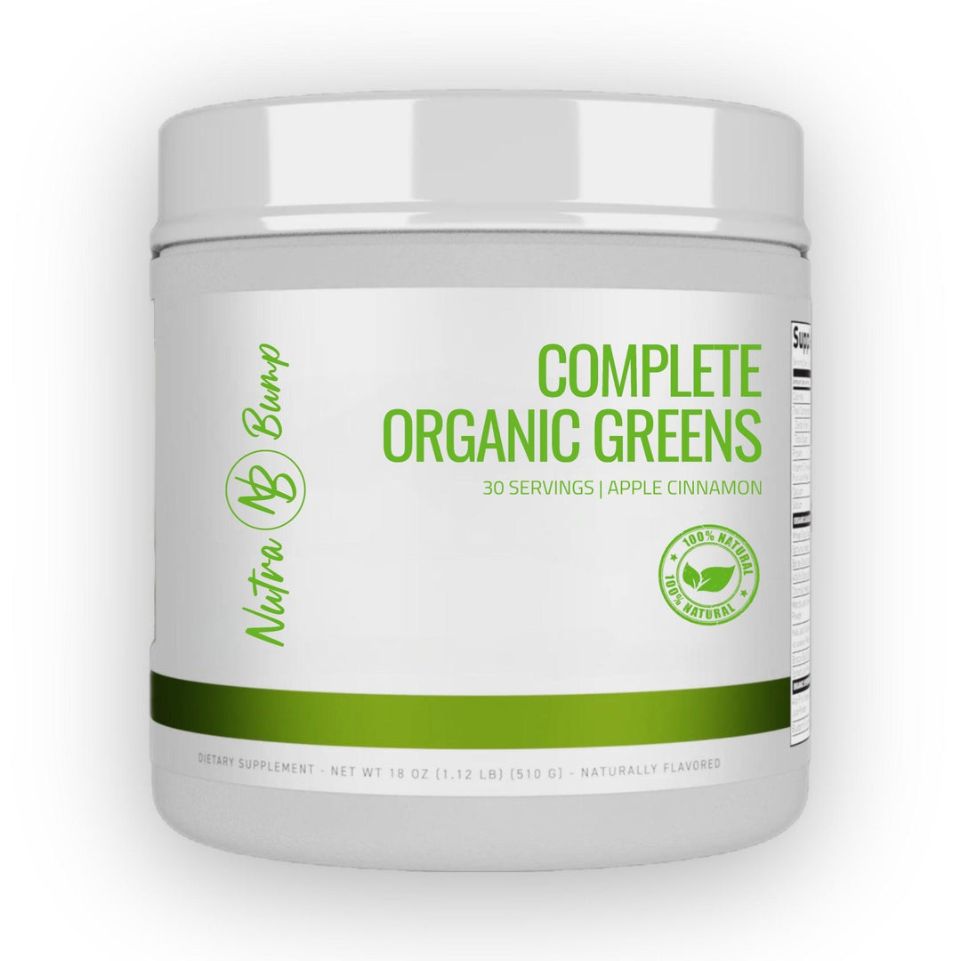 Complete Greens - NutraBump Nutrition Pregnancy safe workout supplements bumped up - Green superfood mix - nutrabump.com