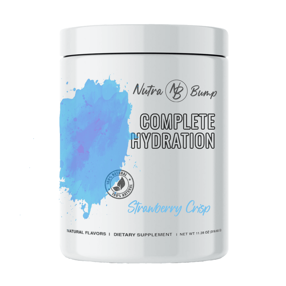Complete Hydration - NutraBump Nutrition Pregnancy safe workout supplements bumped up - Hydration Drink Mix - nutrabump.com