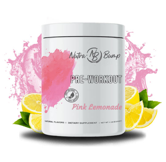 Pregnancy & Nursing Natural Pre Workout Pink Lemonade - NutraBump Nutrition