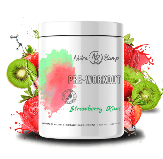 Pregnancy & Nursing Pre Workout Strawberry Kiwi - NutraBump Nutrition bumped up, natural supplement, NutraBump, pre workout, pregnancy energy, pregnancy pre workout, prenatal